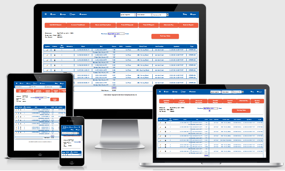 Webclock Management Clock In Absence Management Software by ITCS-WebClock